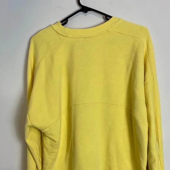 Sweaty Betty 'Essentials' Sweatshirt in RIVIERA YELLOW Size M - Picture 8 of 8